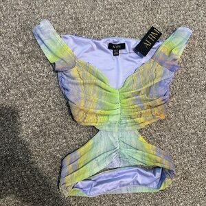 AFRM Pastel Yellow and Purple